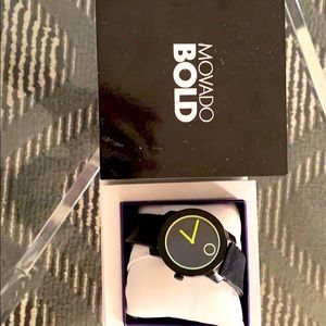 GLOW IN THE DARK MOVADO WATCH